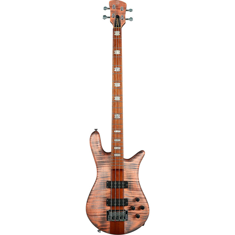 Spector Euro 4 RST 4-String Bass w/ Roasted Maple Neck Aguilar Electronics and Gig Bag - Sundown Glow