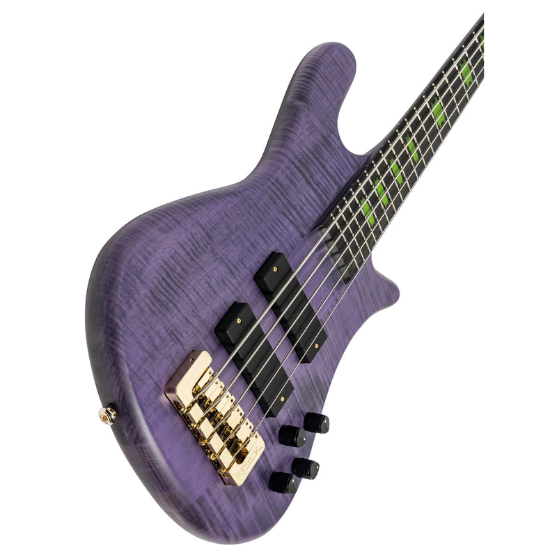 Spector Legend 5 Skyler Acord Signature Bass Guitar - Violet Stain Matte