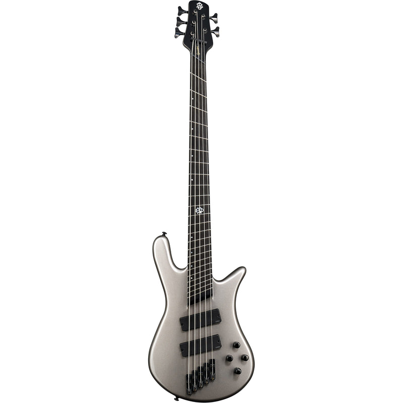 Spector NS Dimension 5 5-String Multi-Scale Bass w/ Fishman Pickups and Gig Bag - Gunmetal Gloss