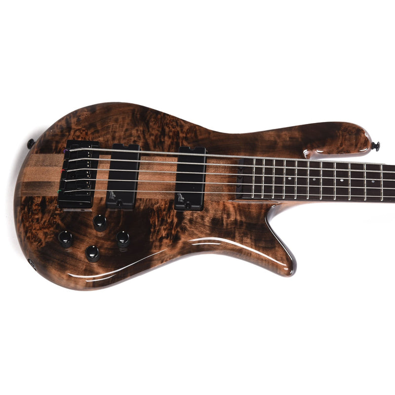 Spector NS Ethos 5 5-String Bass w/ Aguilar Electronics and Gig Bag - Super Faded Black Gloss