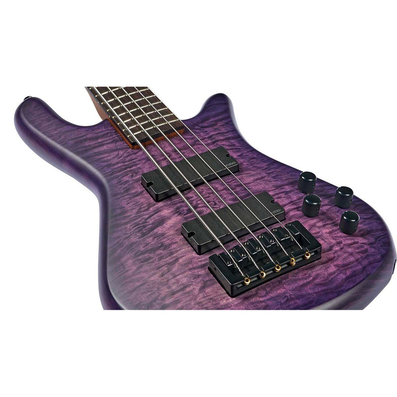 Spector NS Pulse II 5 5-String Bass w/ EMG Pickups - Ultra Violet Matte