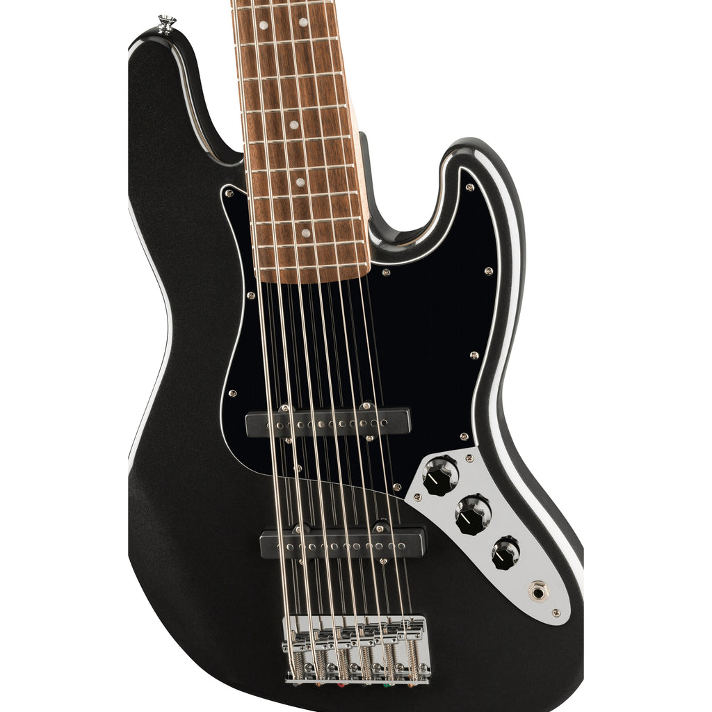 Squier 6-String Affinity Series Jazz Bass VI - Black Metallic