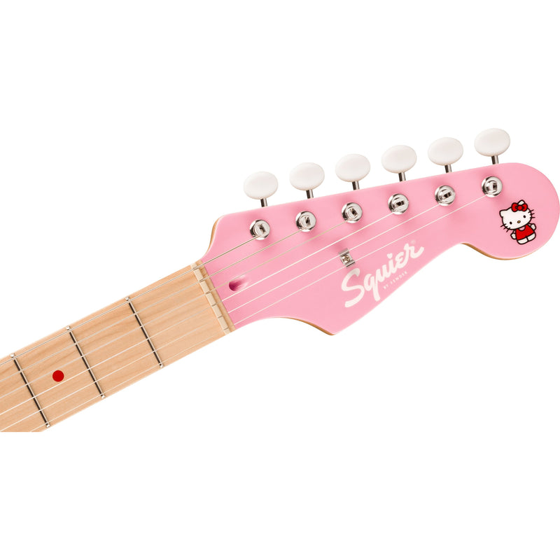 Squier Hello Kitty Limited Edition Stratocaster w/ Gig Bag - Pink