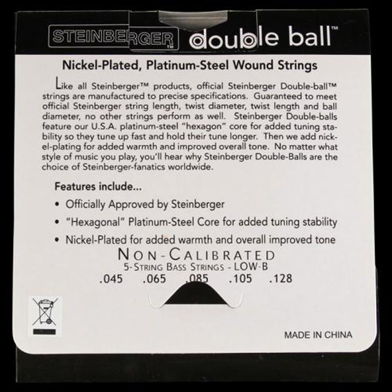 Steinberger SST-111 5-String Double Ball Bass Guitar Strings - Low B