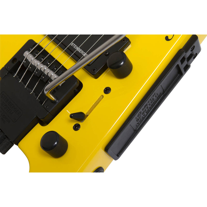 Steinberger Spirit GT-PRO Deluxe Guitar - Hot Rod Yellow