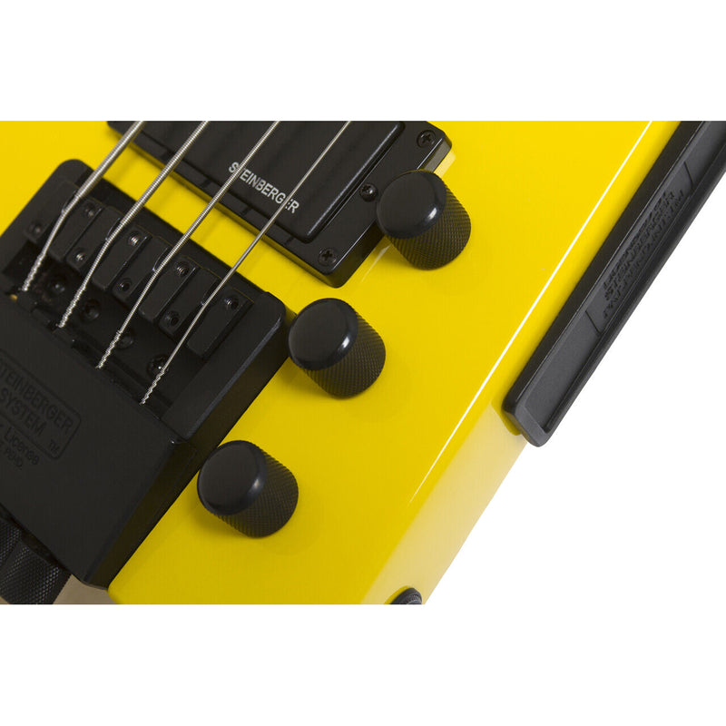 Steinberger Spirit XT-2 Standard Bass (4-String) - Hot Rod Yellow
