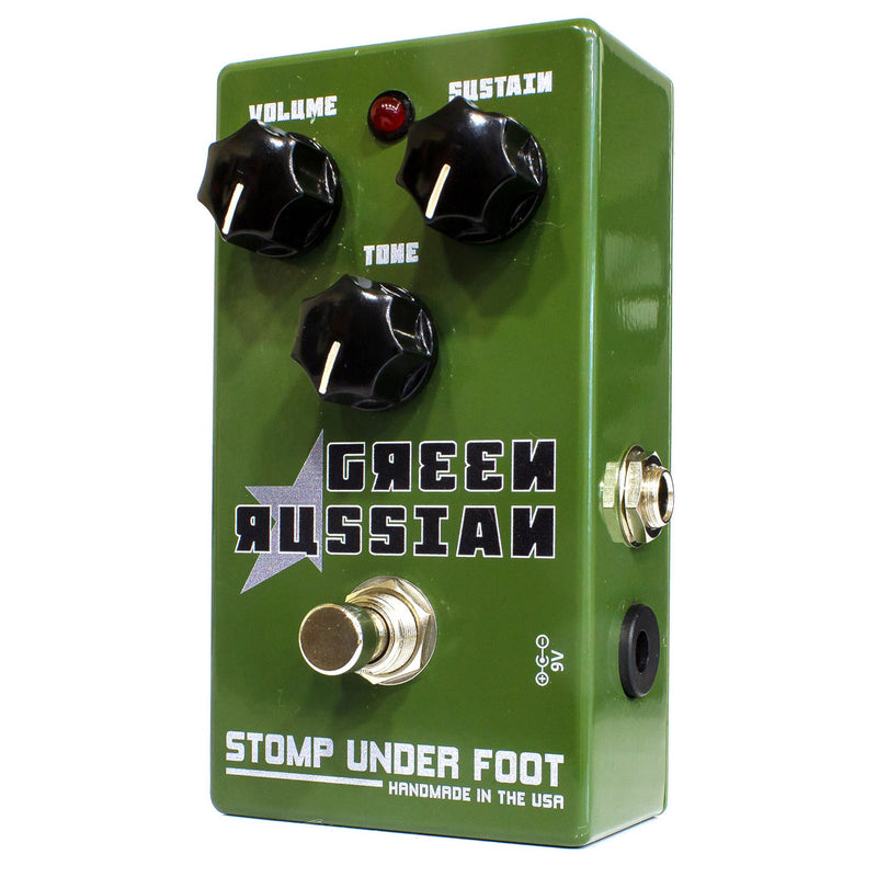 Stomp Under Foot Green Russian Fuzz Pedal