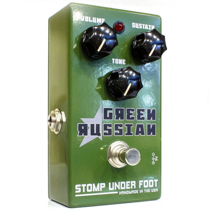 Stomp Under Foot Green Russian Fuzz Pedal