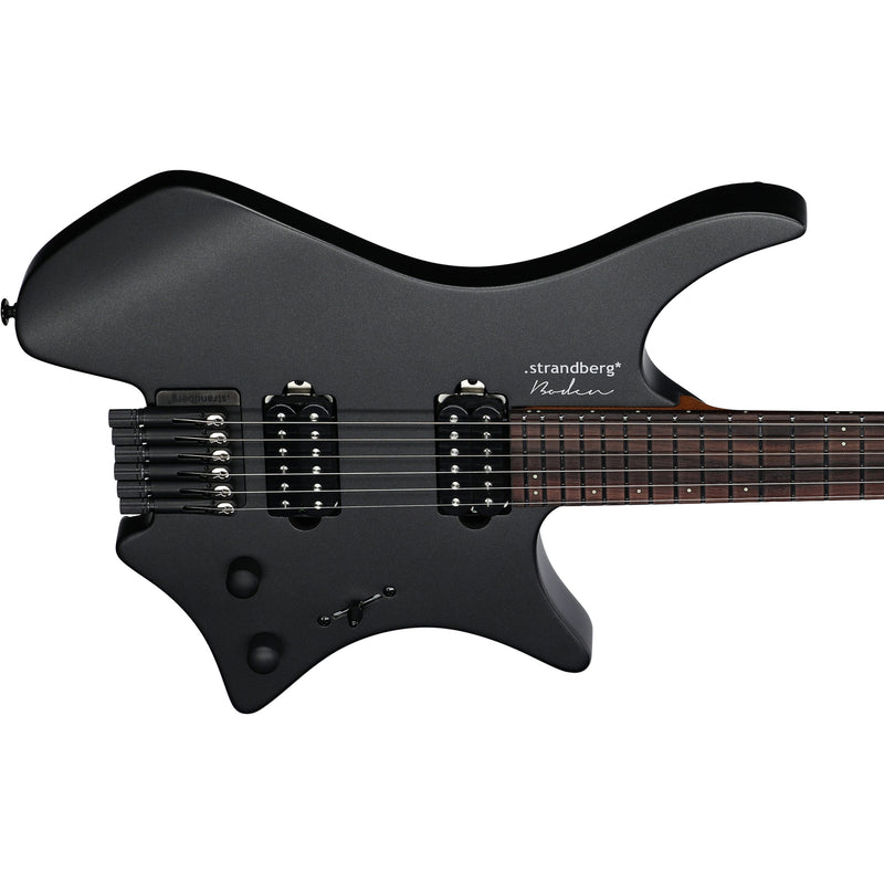 Strandberg Boden Essential 6 Headless 6-String Guitar - Black Granite