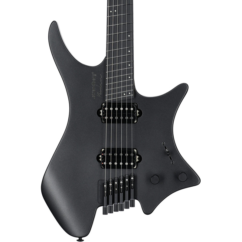 Strandberg Boden Metal NX 6 6-String Headless Multi-Scale Guitar - Black Granite