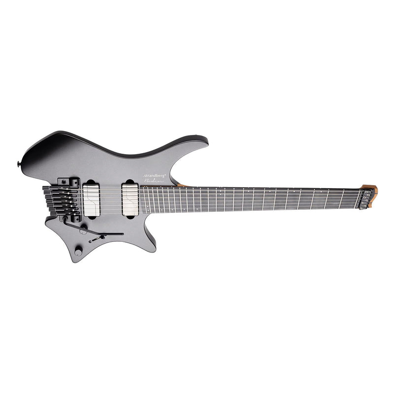 Strandberg Boden Metal NX 7 Tremolo 7-String Headless Multi-Scale Guitar - Black Granite