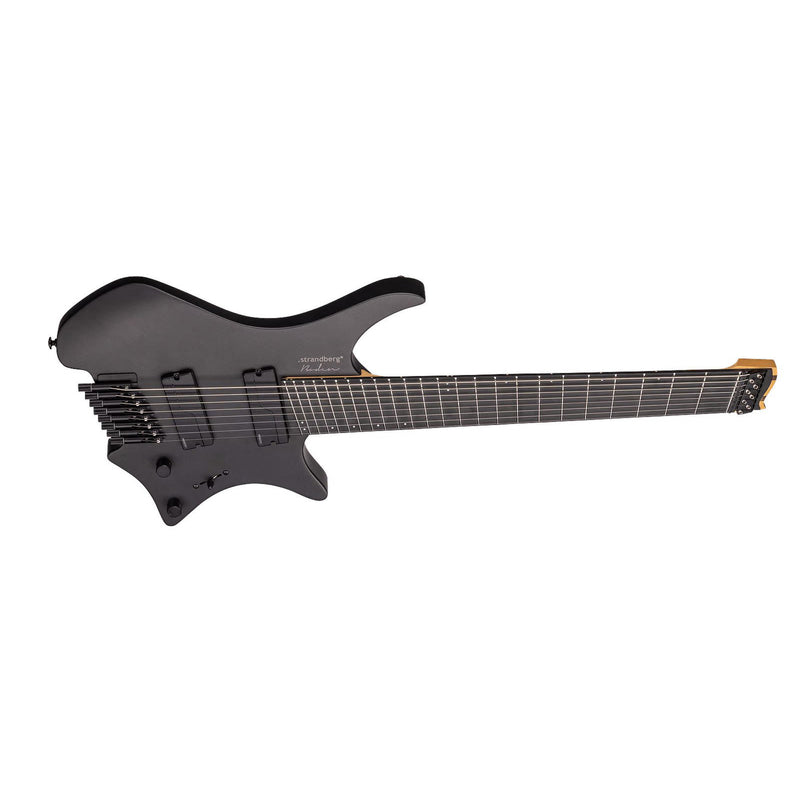 Strandberg Boden Metal NX 8 8-String Headless Multi-Scale Guitar - Black Granite