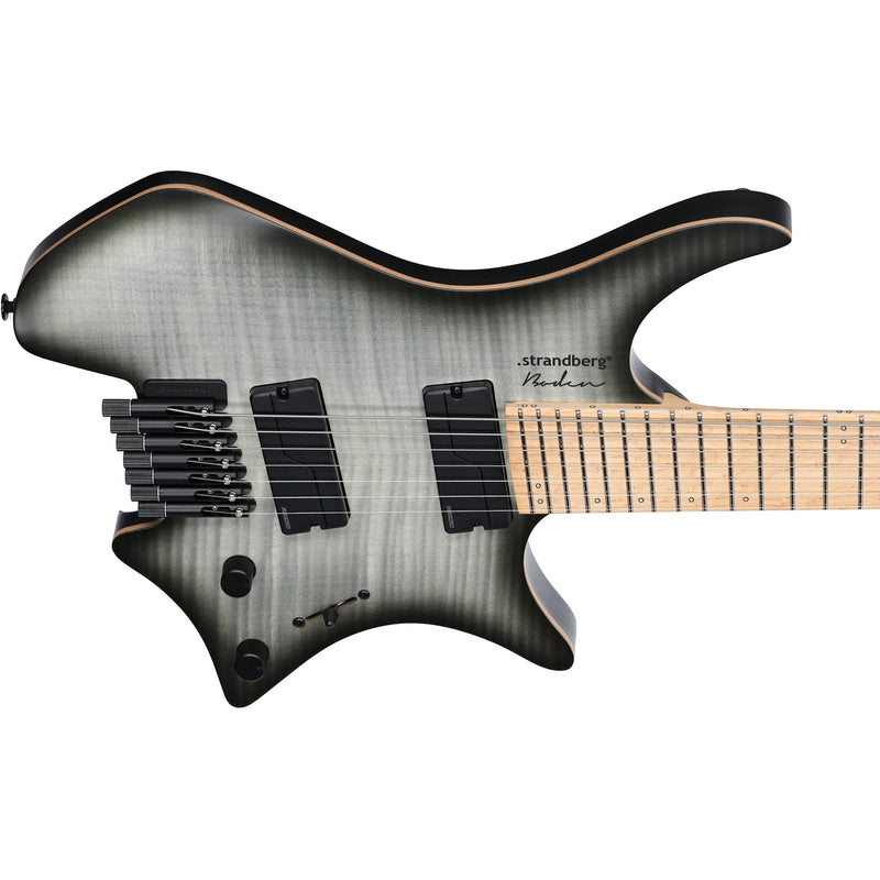 Strandberg Boden Original NX 7 7-String Headless Multi-Scale Guitar - Charcoal Black