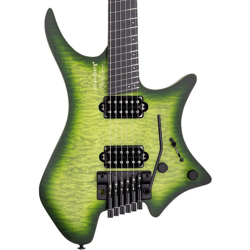 Strandberg Boden Prog NX 6 6-String Headless Multi-Scale Guitar - Earth Green