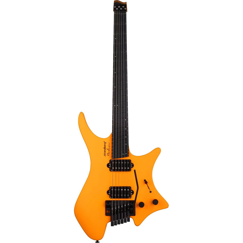 Strandberg Limited Edition Boden Standard NX 6 Tremolo 6-String Headless Multi-Scale Guitar w/ Tremolo - Neon Orange