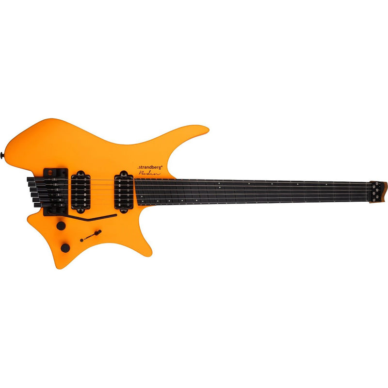 Strandberg Limited Edition Boden Standard NX 6 Tremolo 6-String Headless Multi-Scale Guitar w/ Tremolo - Neon Orange