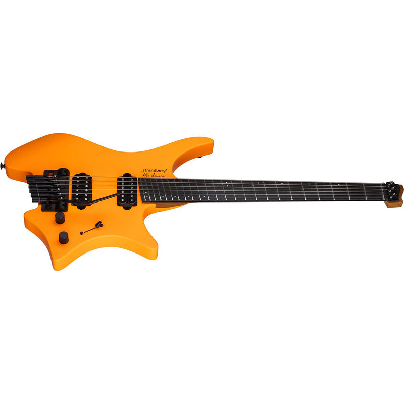 Strandberg Limited Edition Boden Standard NX 6 Tremolo 6-String Headless Multi-Scale Guitar w/ Tremolo - Neon Orange