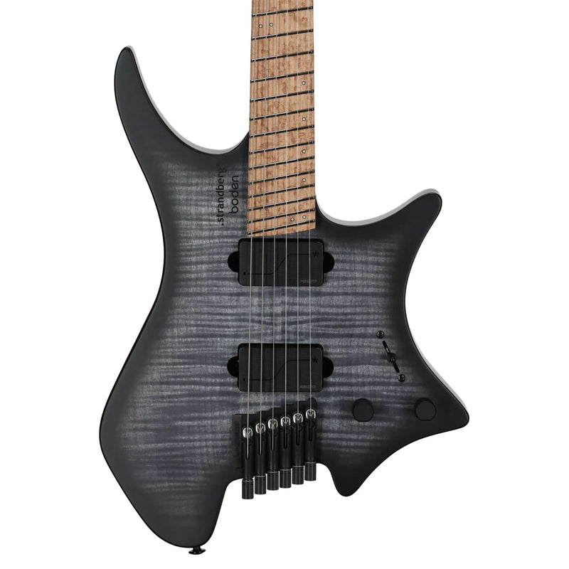 Strandberg Boden Original N2.6 Headless Multi-Scale Guitar w/ Gig Bag - Black Denim Burst Satin