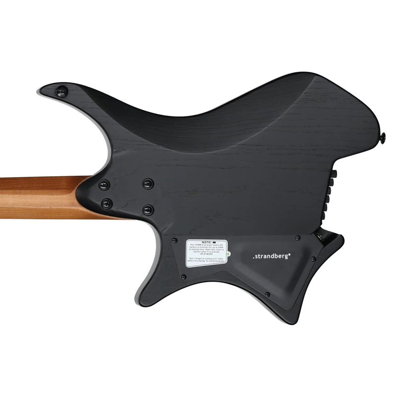 Strandberg Boden Original N2.6 Headless Multi-Scale Guitar w/ Gig Bag - Black Denim Burst Satin