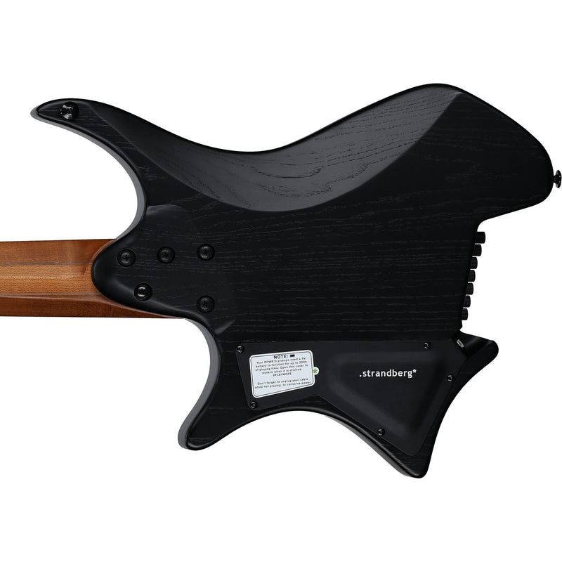 Strandberg Boden Original N2.7 Headless Multi-Scale Guitar w/ Gig Bag - Black Denim Burst Satin