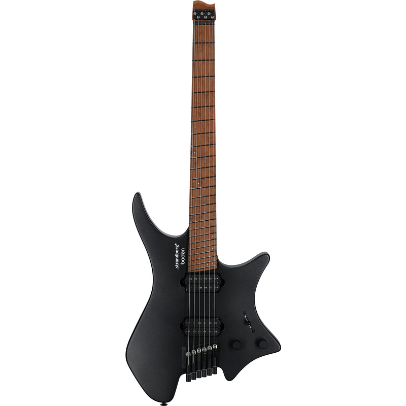 Strandberg Boden Standard N2.6 Headless Multi-Scale Guitar - Black Satin Metallic