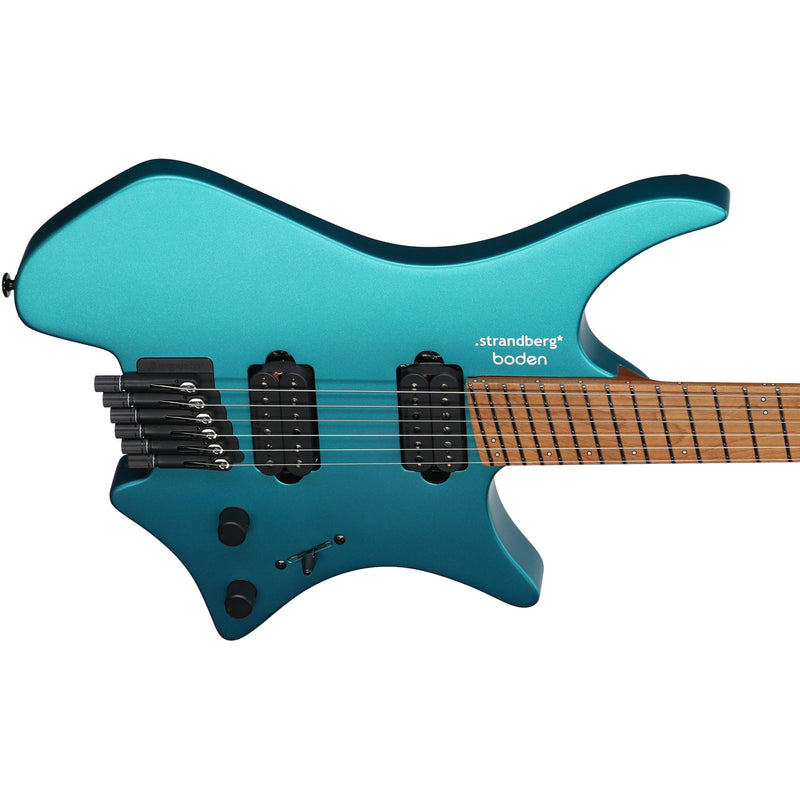 Strandberg Boden Standard N2.6 Headless Multi-Scale Guitar - Transformative Teal Metallic