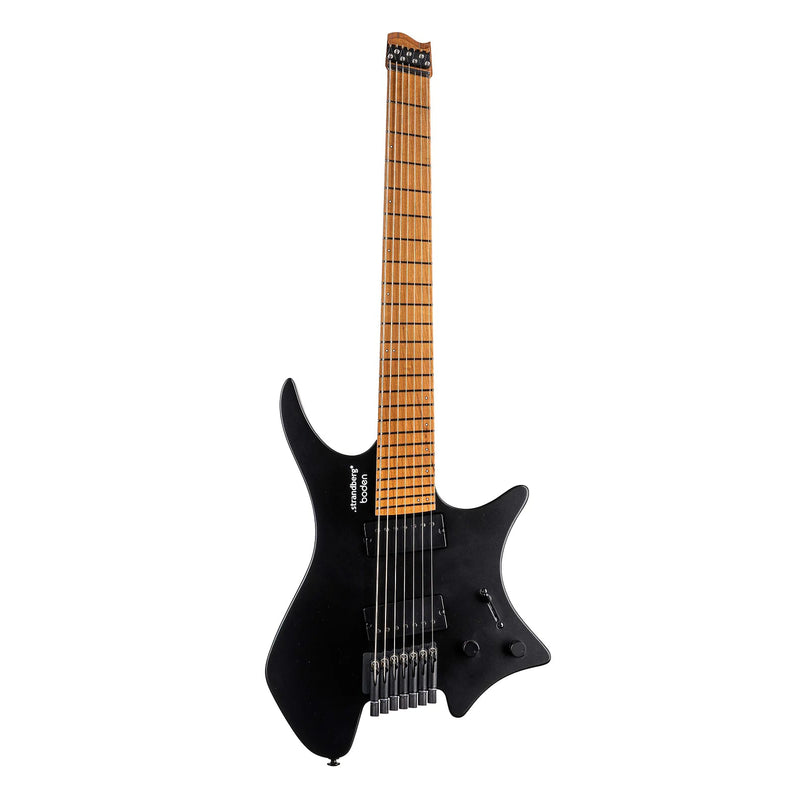 Strandberg Boden Standard N2.7 Headless Multi-Scale Guitar - Black Satin Metallic