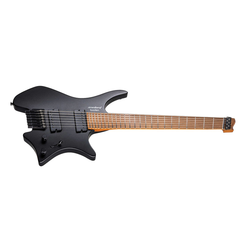 Strandberg Boden Standard N2.7 Headless Multi-Scale Guitar - Black Satin Metallic