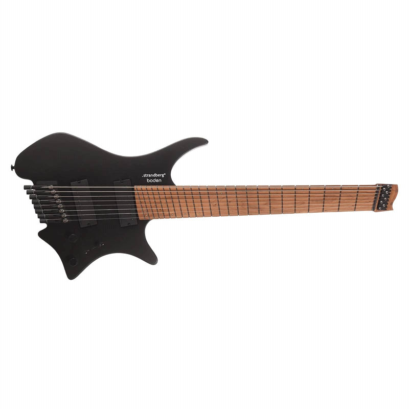Strandberg Boden Standard N2.8 Headless Multi-Scale Guitar - Black Satin Metallic