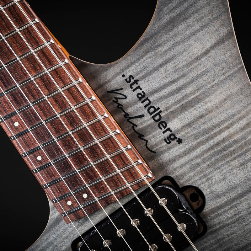 Strandberg Left-Handed Boden Standard NX 6 Tremolo 6-String Headless Multi-Scale Guitar w/ Tremolo - Charcoal