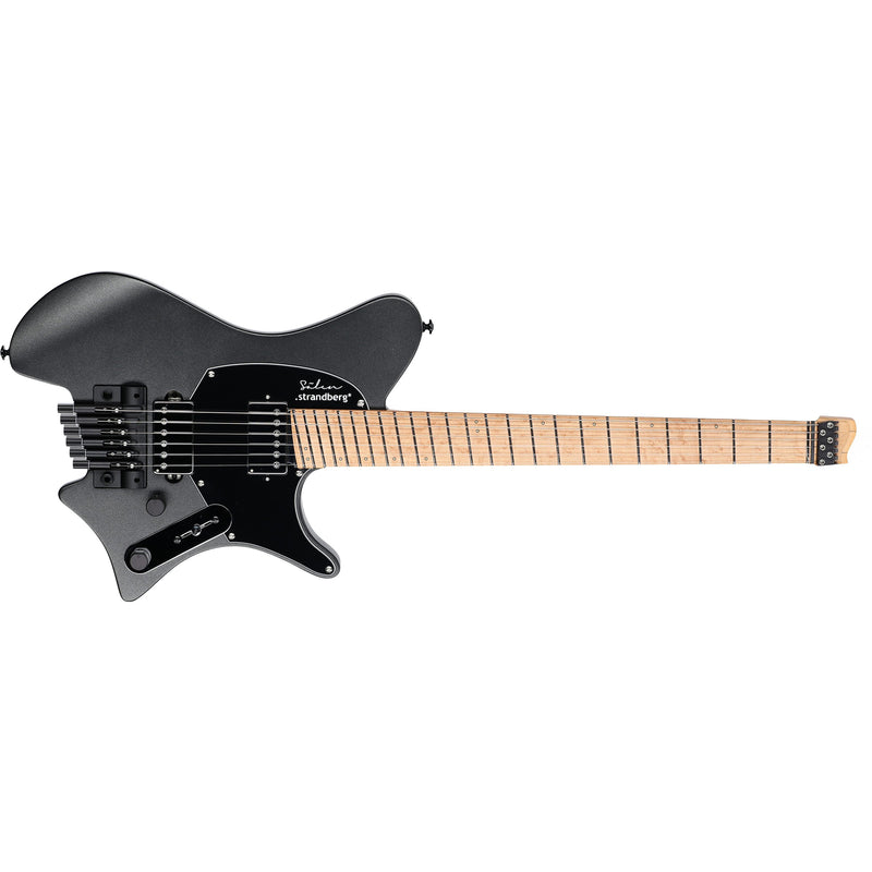 Strandberg Boden Standard NX 6 Tremolo 6-String Headless Multi-Scale Guitar w/ Tremolo - Black