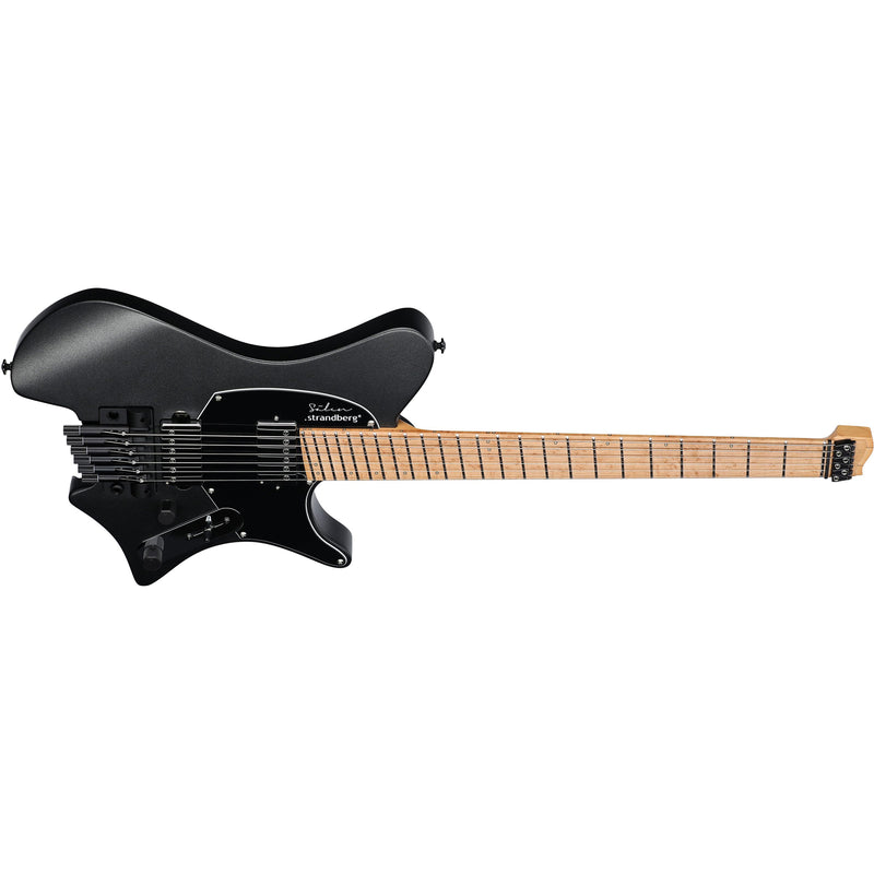 Strandberg Boden Standard NX 6 Tremolo 6-String Headless Multi-Scale Guitar w/ Tremolo - Black