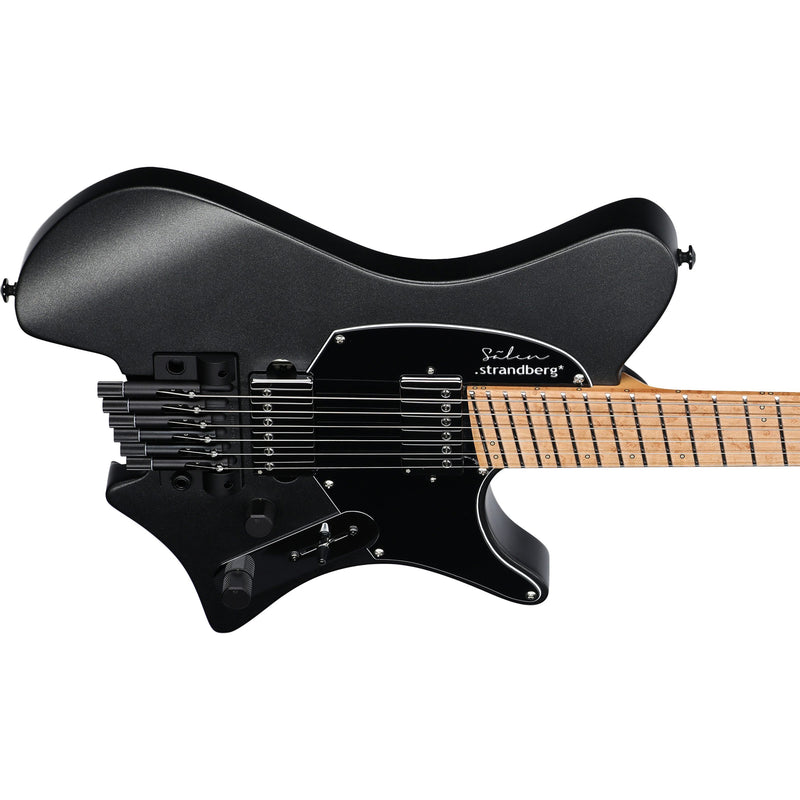 Strandberg Boden Standard NX 6 Tremolo 6-String Headless Multi-Scale Guitar w/ Tremolo - Black