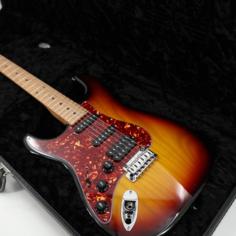Suhr Limited Edition Left-Handed Classic S Paulownia HSS Guitar w/ 510 Tailpiece - 3 Tone Sunurst