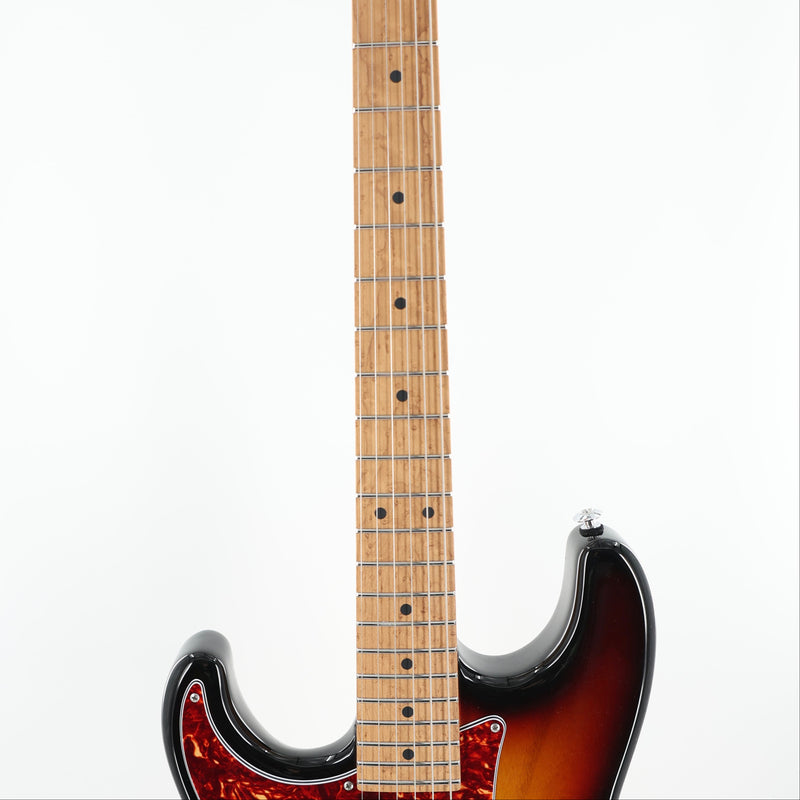 Suhr Limited Edition Left-Handed Classic S Paulownia HSS Guitar w/ 510 Tailpiece - 3 Tone Sunurst