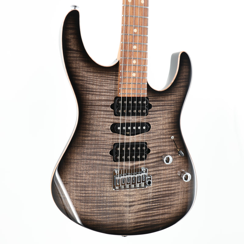 Suhr Modern Plus HSH Guitar w/ Pau Ferro Fingerboard - Trans Charcoal Burst