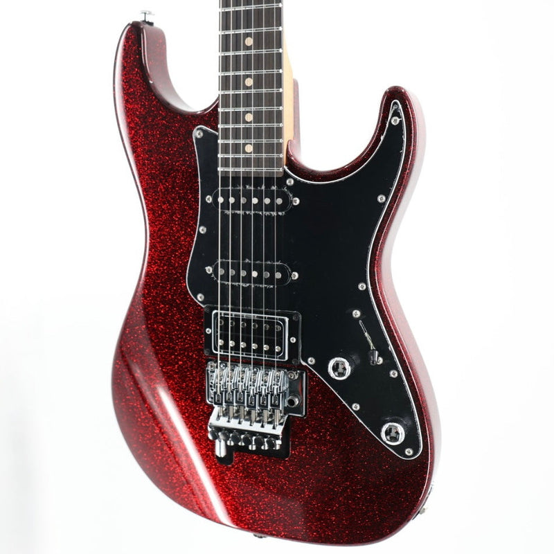 Suhr Pete Thorn Custom HSS Guitar w/ Softshell Case - Red Sparkle