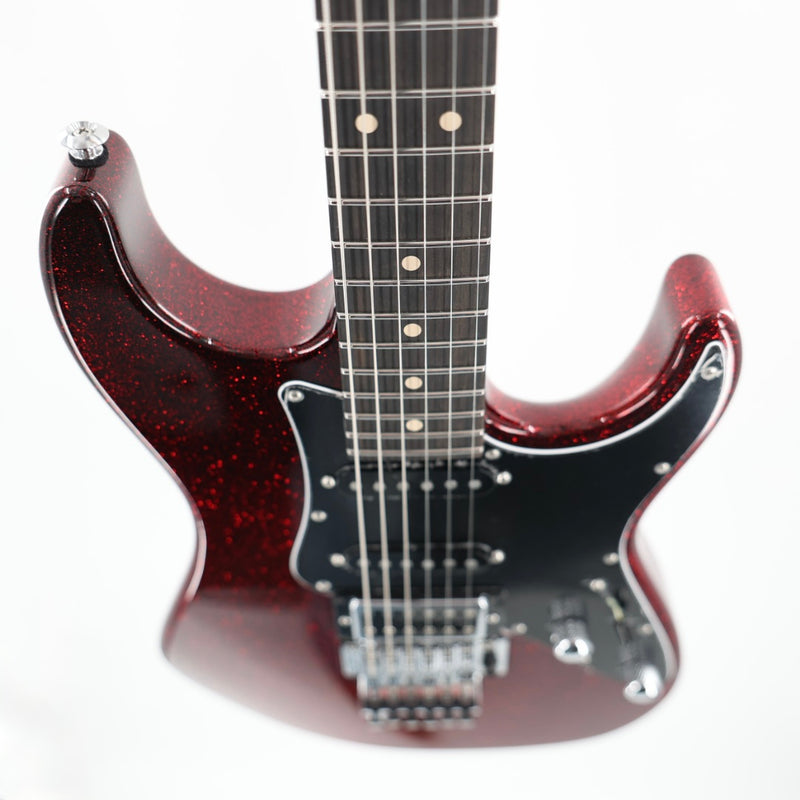 Suhr Pete Thorn Custom HSS Guitar w/ Softshell Case - Red Sparkle