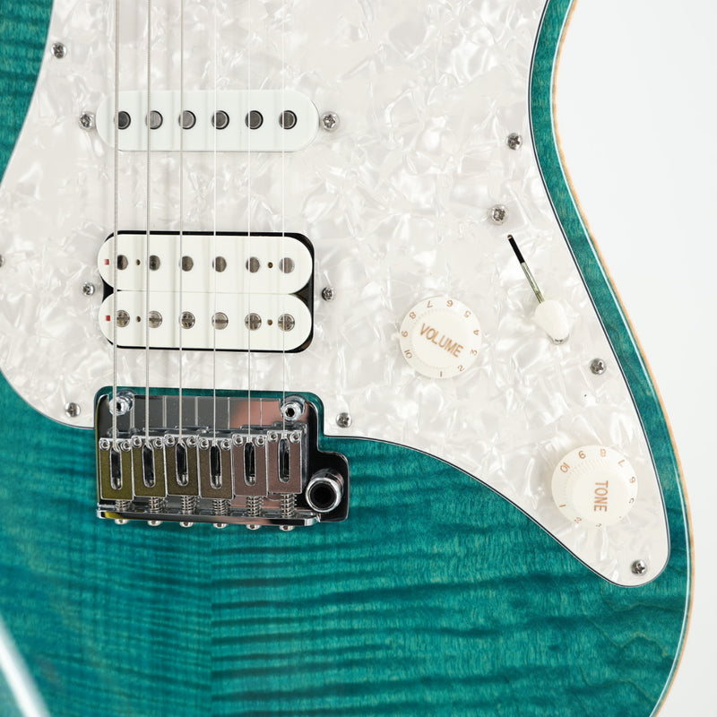 Suhr Standard Plus HSS Guitar w/ Roasted Maple Fingerboard - Bahama Blue