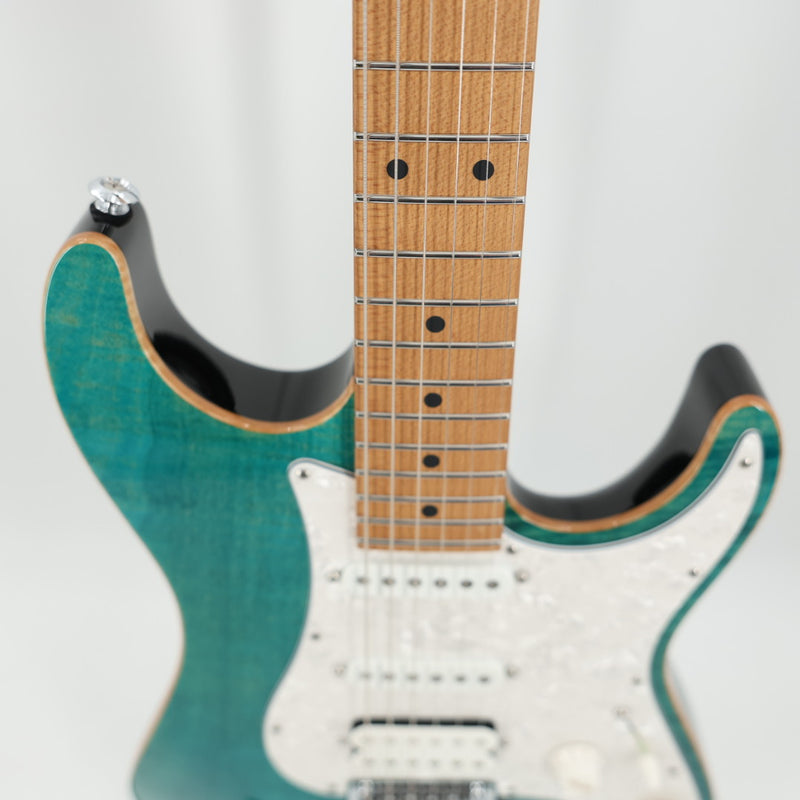 Suhr Standard Plus HSS Guitar w/ Roasted Maple Fingerboard - Bahama Blue