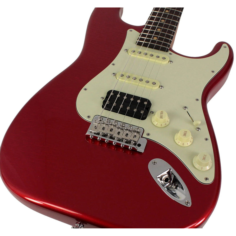 Suhr Classic S Vintage Limited Edition HSS Guitar w/ Roasted MN & Gig Bag - Candy Apple Red