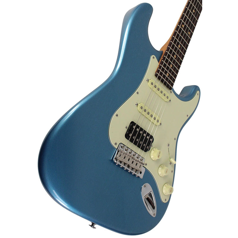 Suhr Classic S Vintage Limited Edition HSS Guitar w/ Roasted MN & Gig Bag - Lake Placid Blue