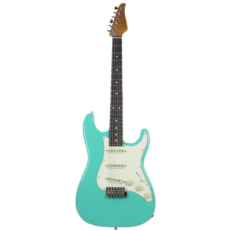 Suhr Scott Henderson SSS SSCII Signature Series Classic S Guitar w/ Softshell Case - Seafoam Green