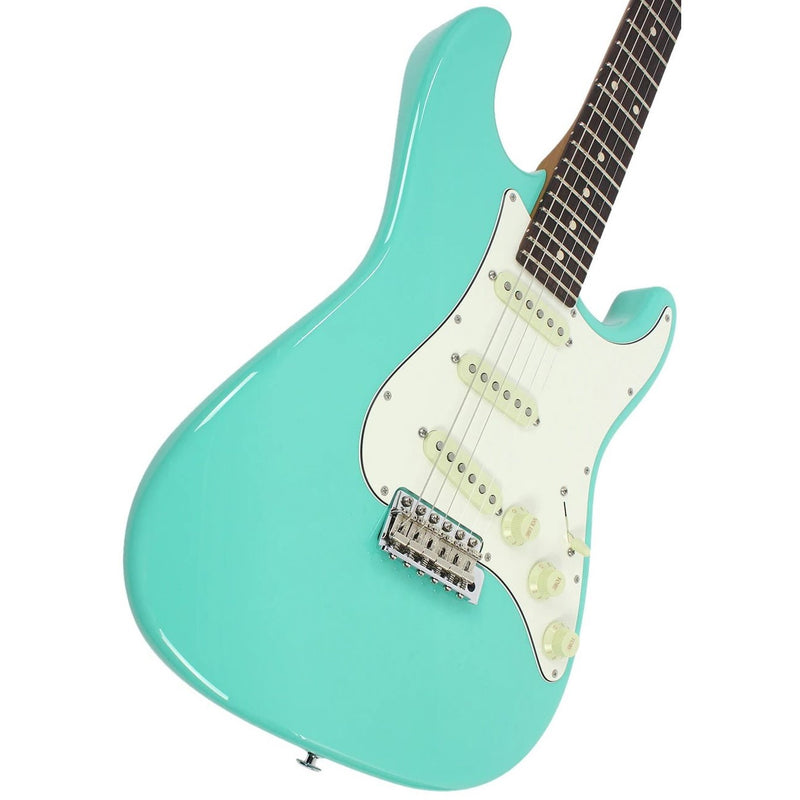 Suhr Scott Henderson SSS SSCII Signature Series Classic S Guitar w/ Softshell Case - Seafoam Green