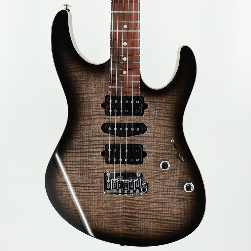 Suhr Modern Plus HSH Guitar w/ Pau Ferro Fingerboard - Trans Charcoal Burst