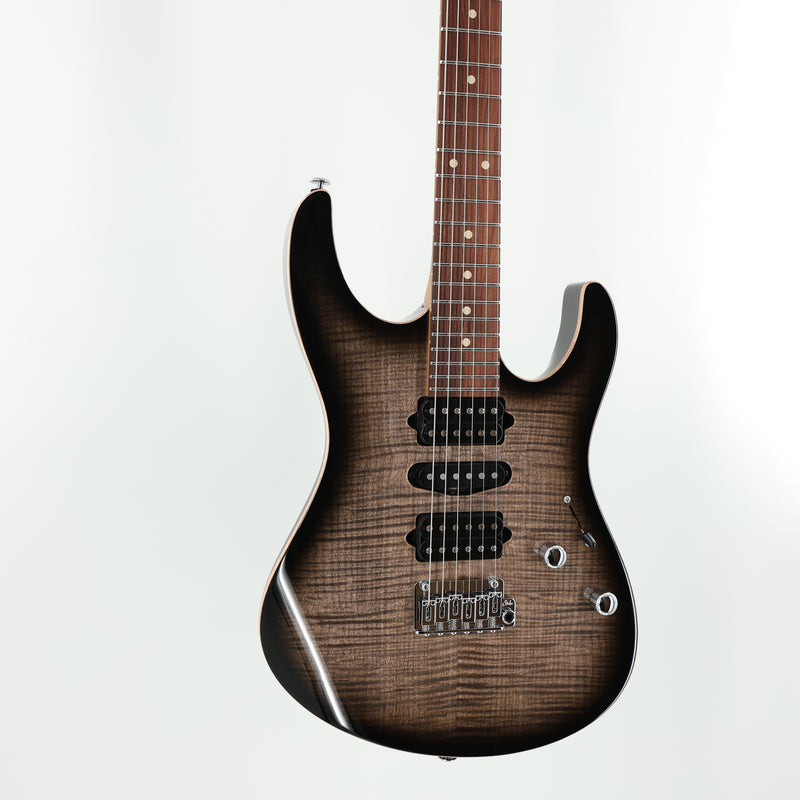 Suhr Modern Plus HSH Guitar w/ Pau Ferro Fingerboard - Trans Charcoal Burst