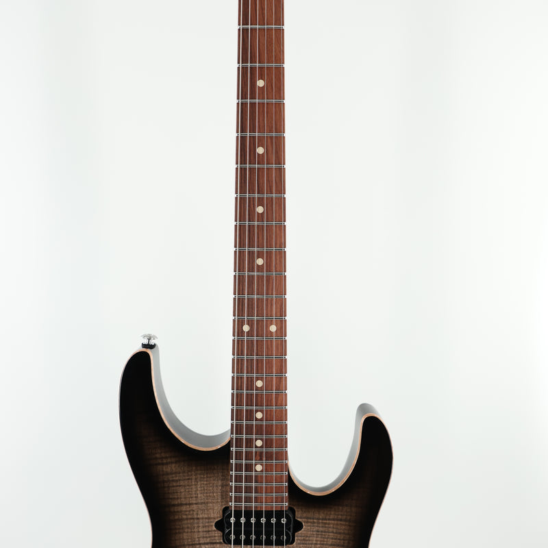 Suhr Modern Plus HSH Guitar w/ Pau Ferro Fingerboard - Trans Charcoal Burst