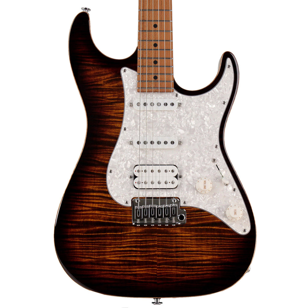 Suhr Standard Plus HSS Guitar w/ Roasted Maple Fingerboard - Bengal Burst