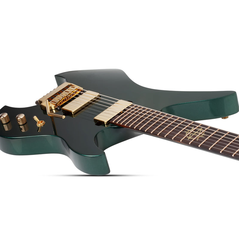 Schecter Synyster Gates Custom-7 TR Signature Headless - Oak Green Metallic