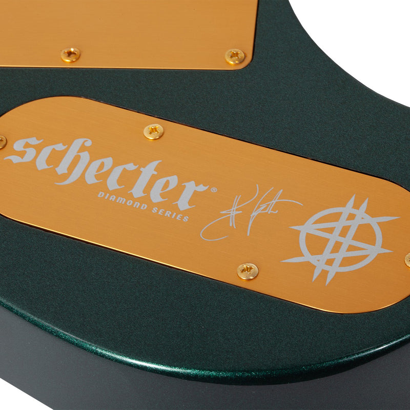 Schecter Synyster Gates Custom-7 TR Signature Headless - Oak Green Metallic